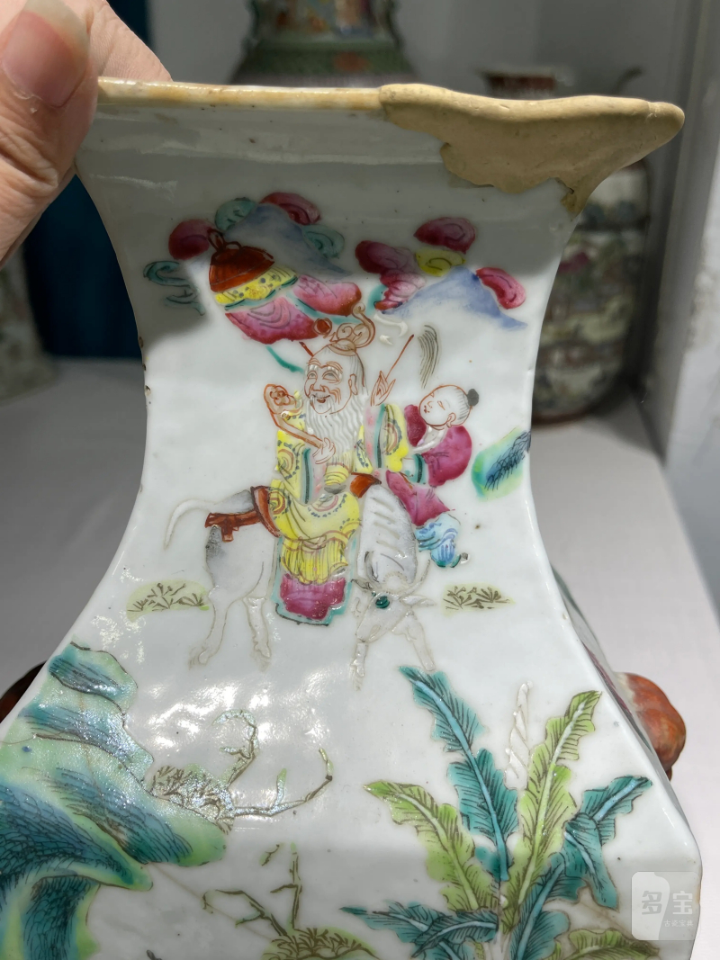 清代 粉彩人物纹瓷器一组十四件 - 图66